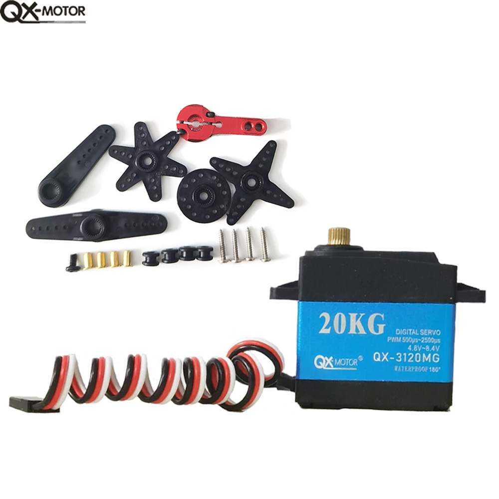 Servo Metal Gear - QX-3120MG 3125MG 3130MG 3135MG Waterproof servo