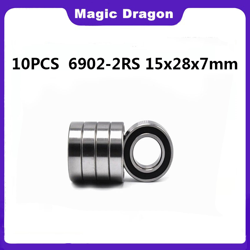 Hobby Quality Rc Cars - 10PCS 6902 2RS Bearing 15x28x7mm ABEC-5