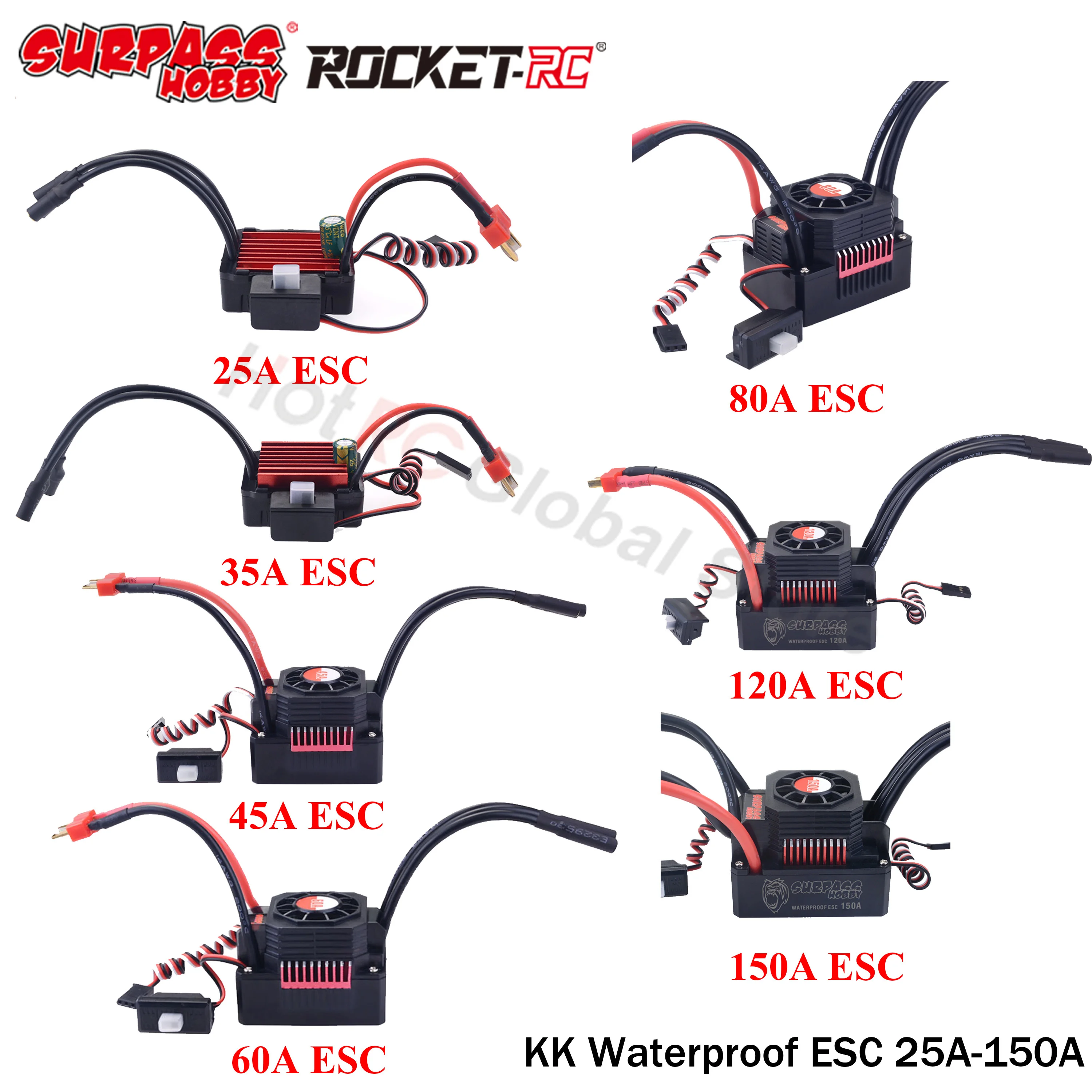 Rc Hobby Motor - SURPASS HOBBY KK 25A 35A 45A