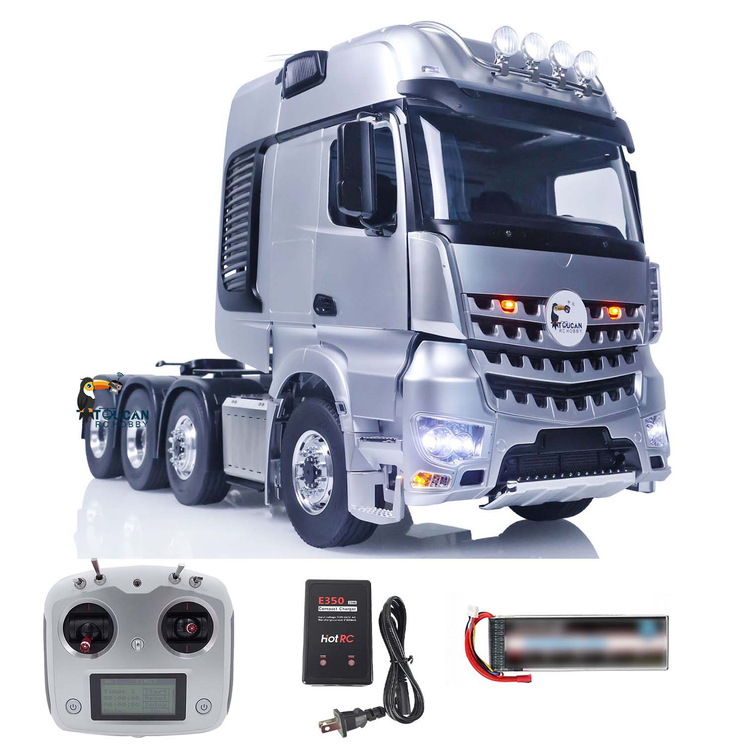 RTR LESU RC Tractor Truck 8x8  - Hobby Quality Rc Cars recension och pris