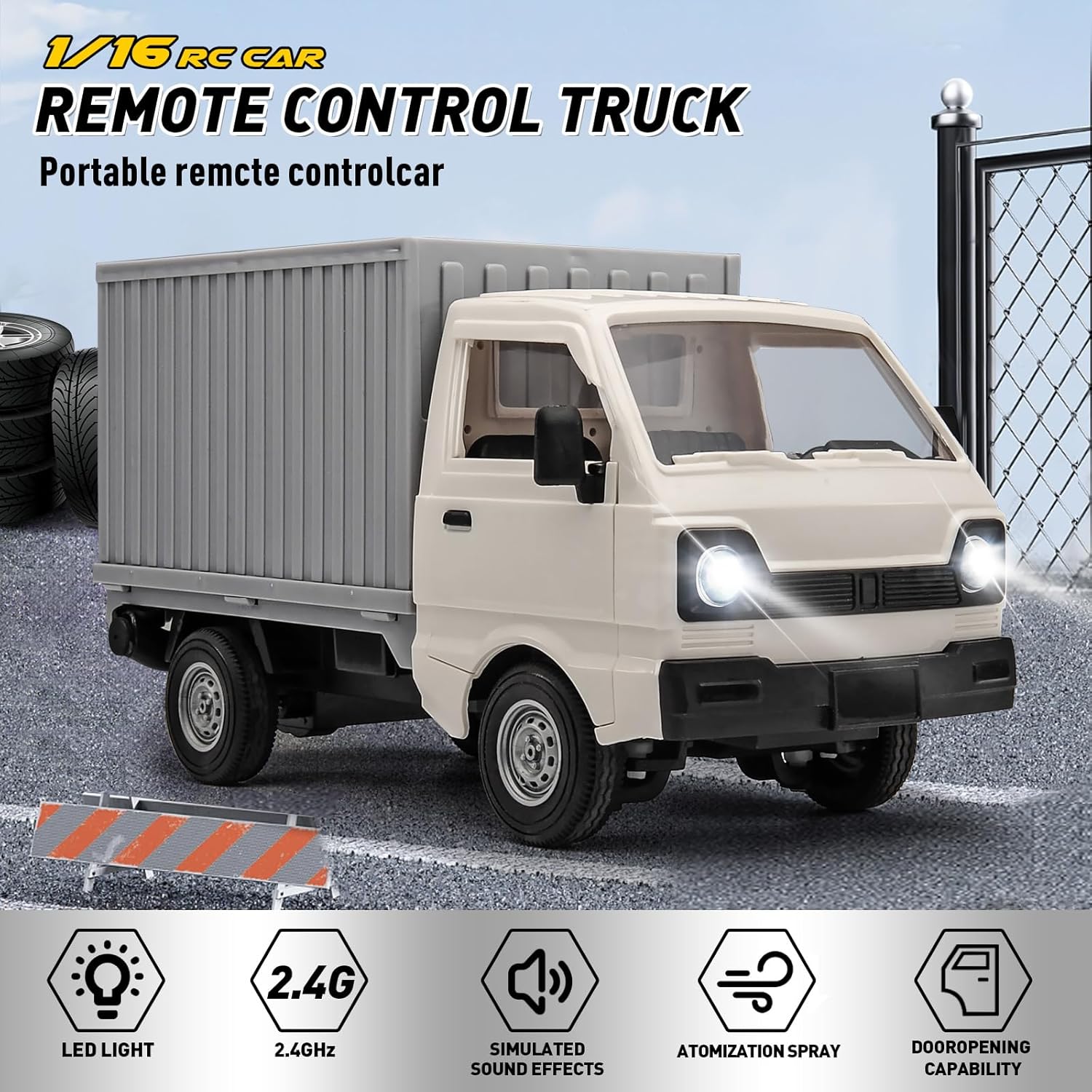 KF21 RC Truck 1:16 2.4GHZ RC C - Rc Hobby Nook recension och pris