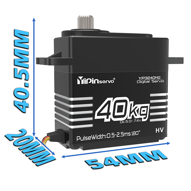 YP3240MG 40KG Digital Servo Hi - Servo Metal Gear recension och pris