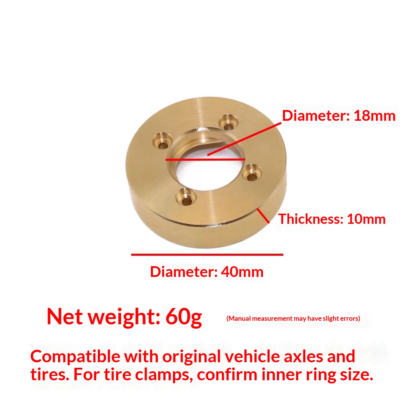 Mjx Solid Brass Axle Counterwe - Rc Hobby Plus recension och pris