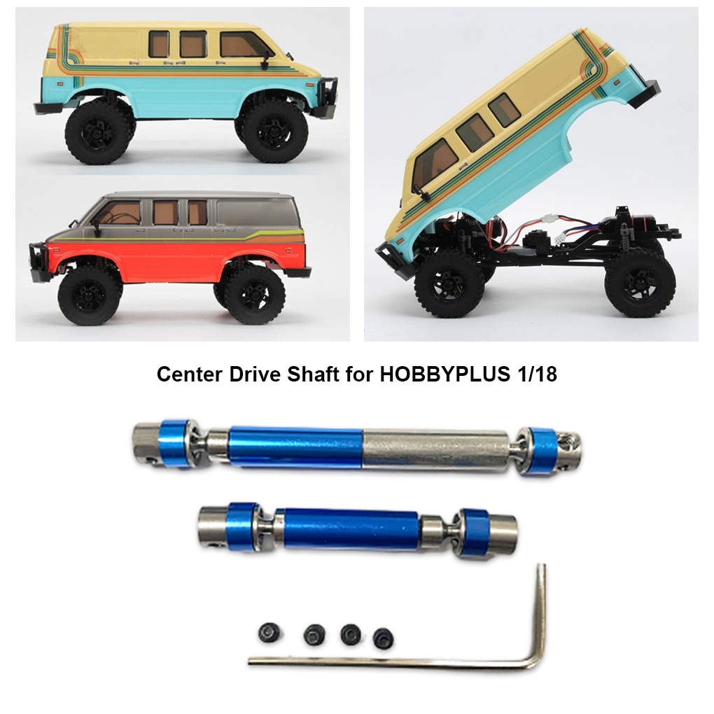 2PCS Steel Center Drive Shaft  - Rc Hobby Plus recension och pris