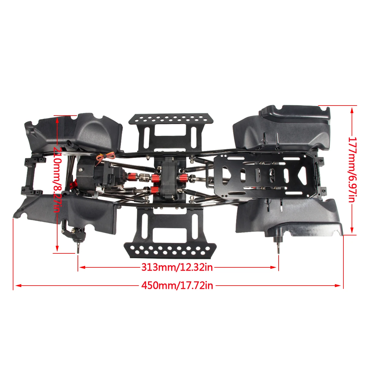 1/10 RC Crawler Chassis Kit wi - Rc Hobby Kit recension och pris