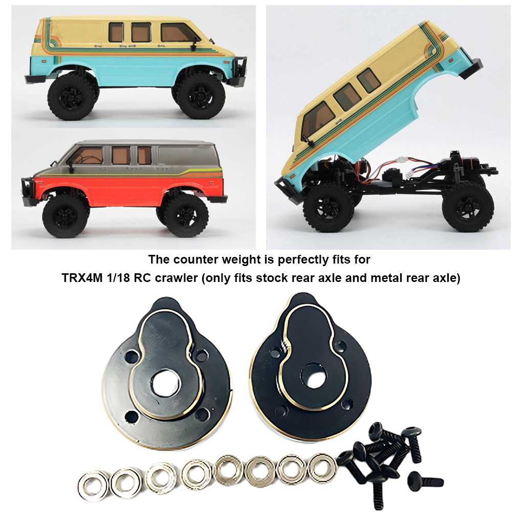 Brass Front Rear Caster Blocks - Rc Hobby Plus recension och pris