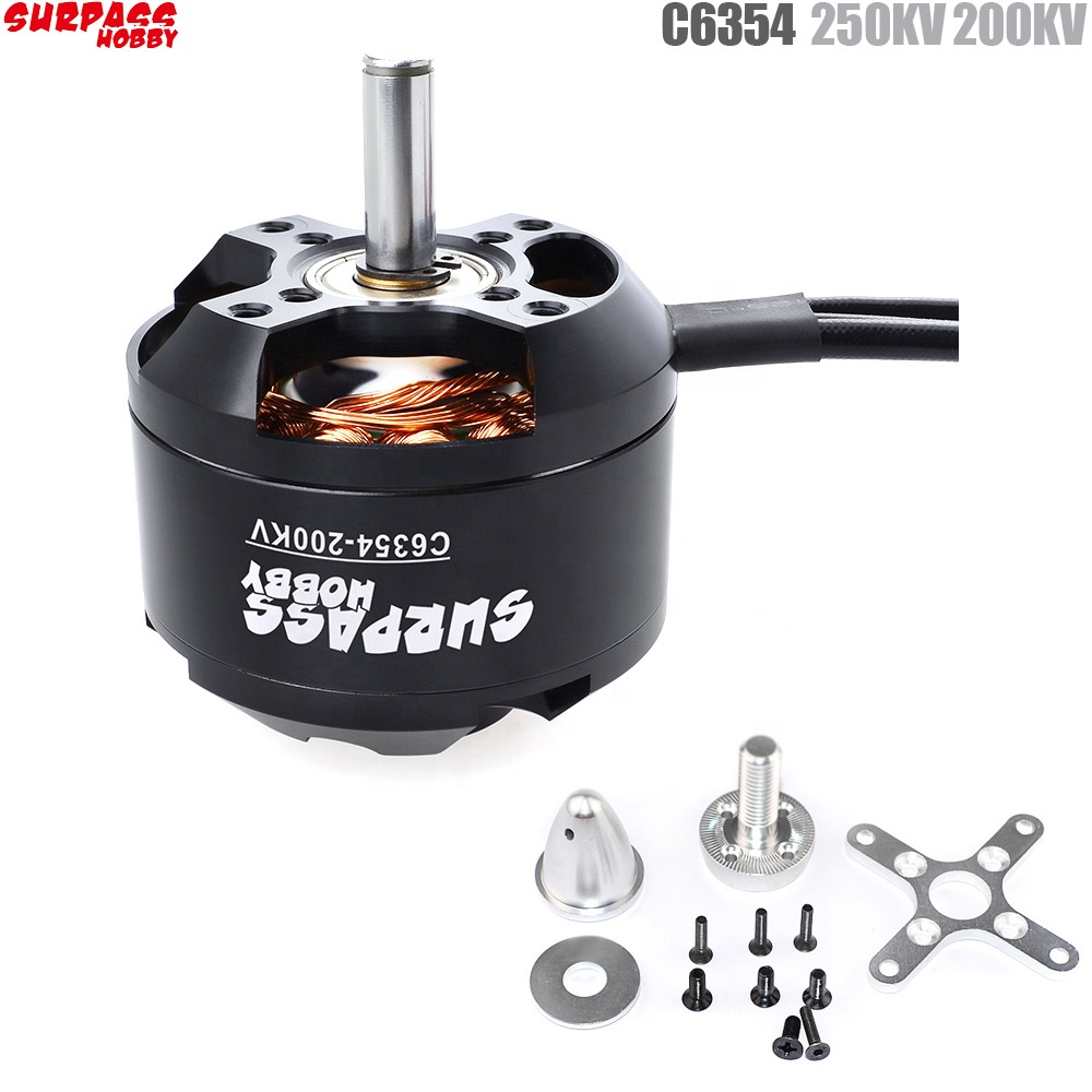 SURPASS HOBBY C6354 6354 250KV - Rc Hobby Motor recension och pris