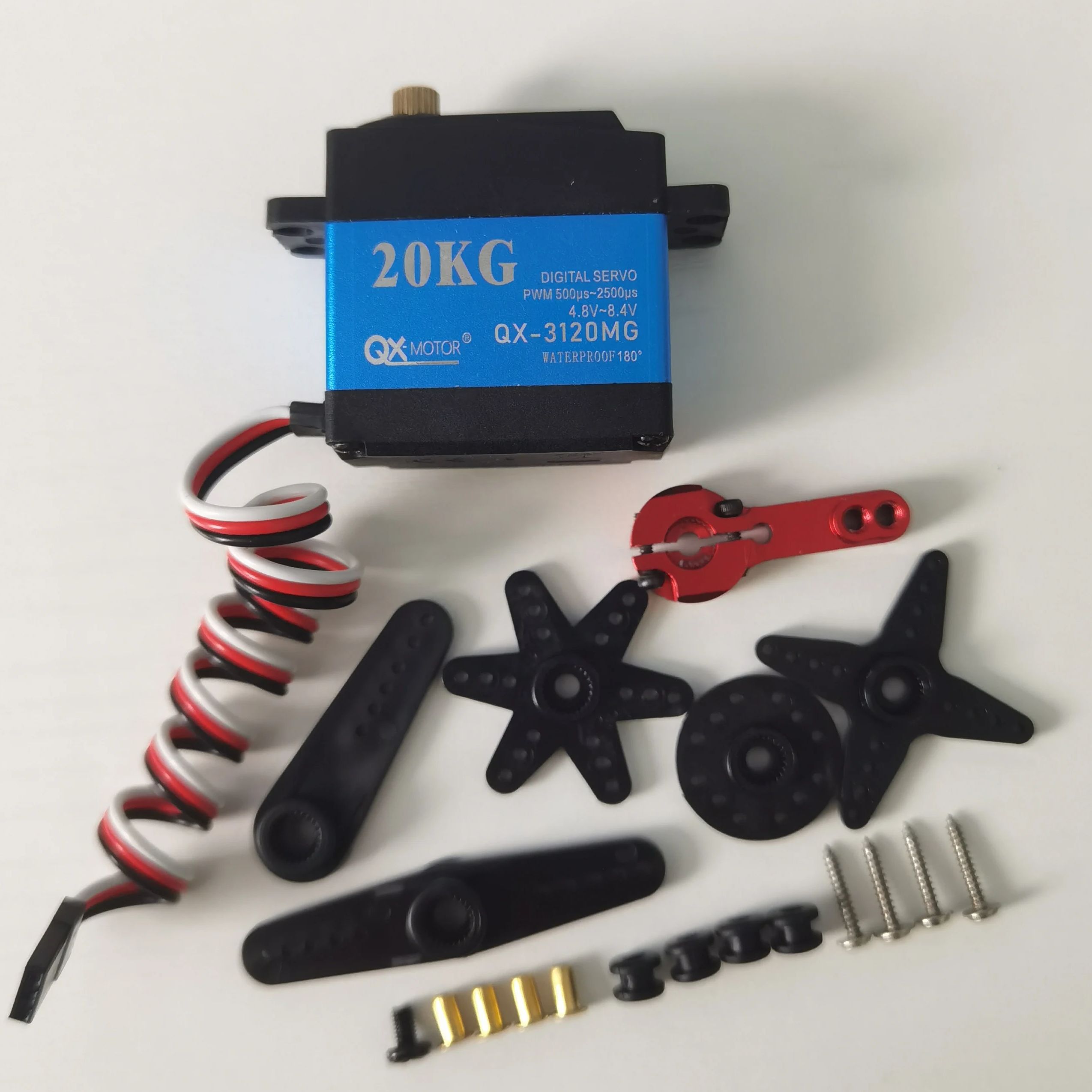 QX-3120MG 3125MG 3130MG 3135MG - Servo Metal Gear recension och pris