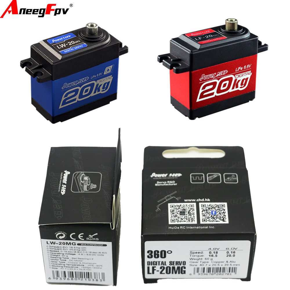 Power HD LW-20MG LF-20MG  Wate - Servo Metal Gear recension och pris