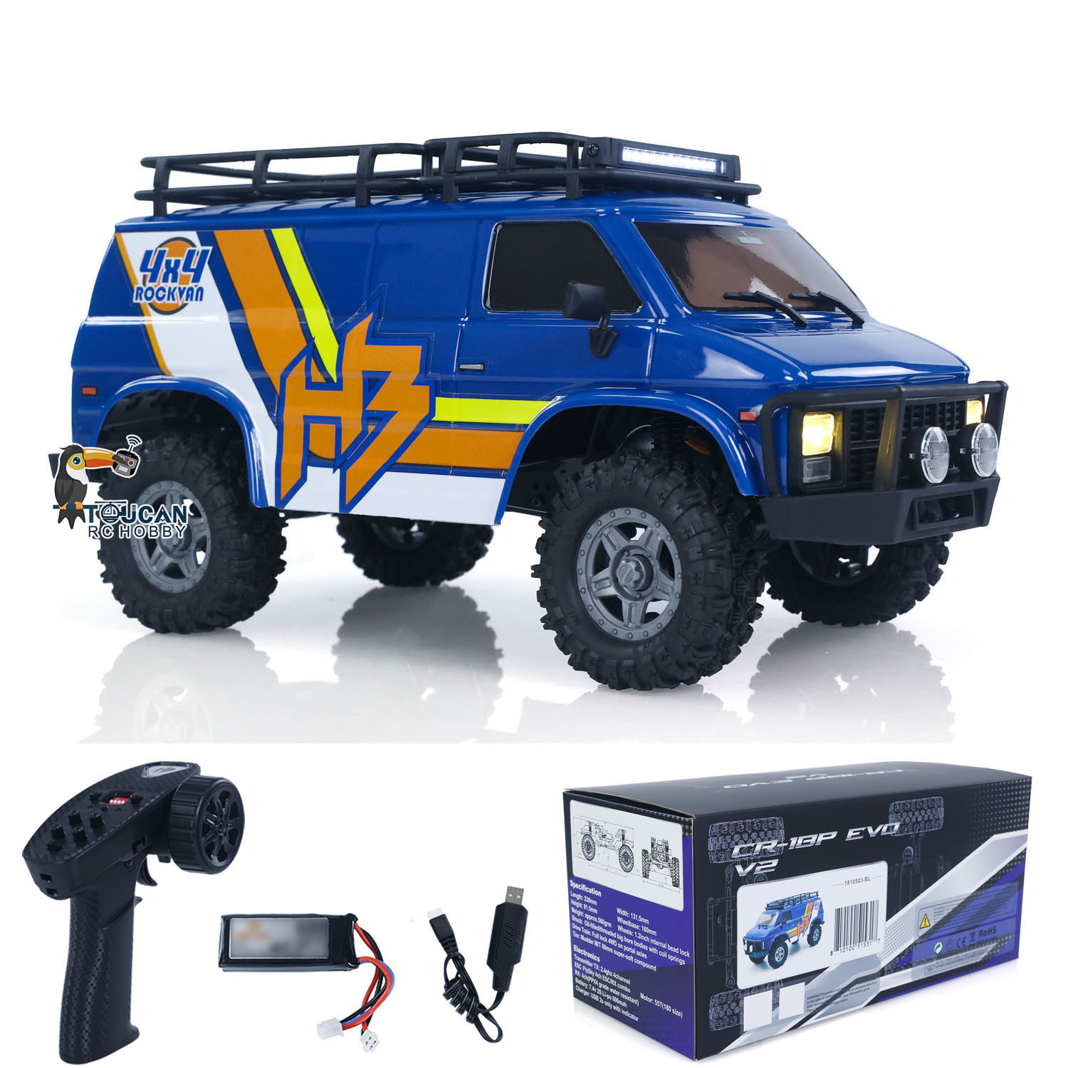 Toy 4WD Hobby Plus 1/18 RC Roc - Rc Hobby Plus recension och pris