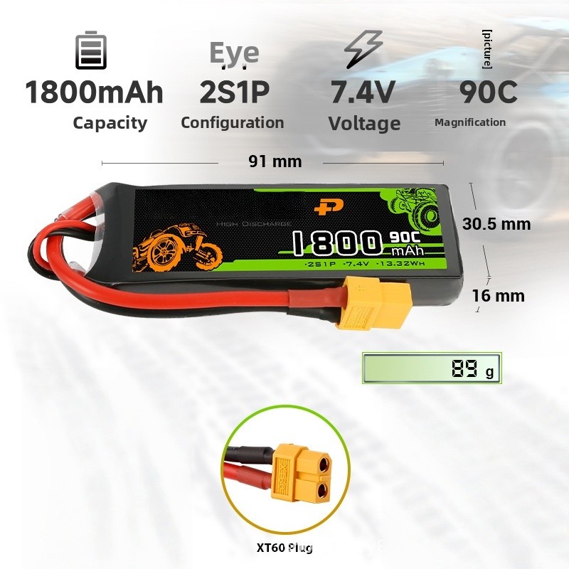 High-Quality New 90C 4000mAh 3 - Hobby Quality Rc Cars recension och pris