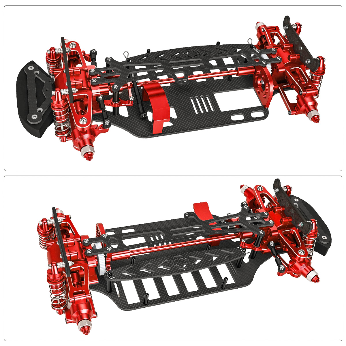 Aluminum & Carbon Fiber Frame  - Rc Hobby Kit recension och pris